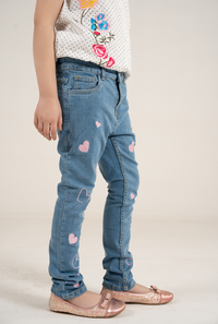 Elegant Dotted All-Over Print Beautiful Floral Embroidery