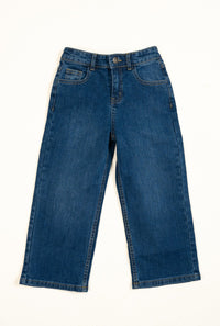 Original Denim Blue Girls Jean Wide Leg