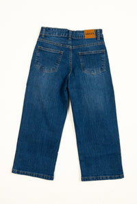 Original Denim Blue Girls Jean Wide Leg