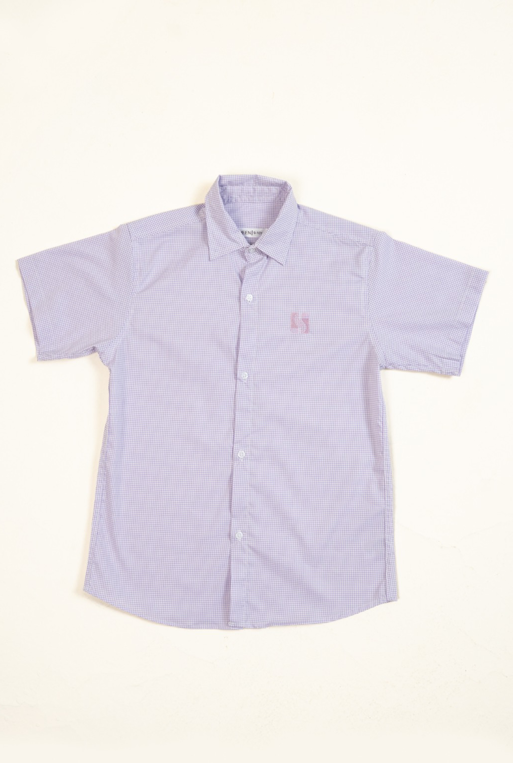 Light Purple Nino Check Shirt