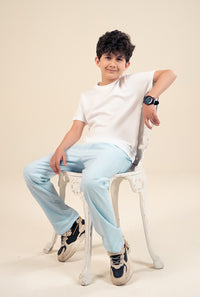 White Plain Cotton T-shirt