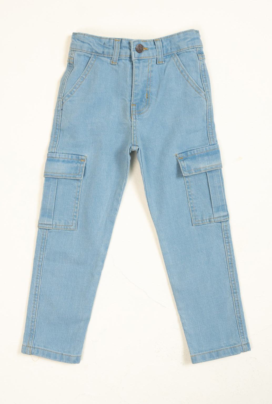 Sky Blue Six Pocket Boys Jeans
