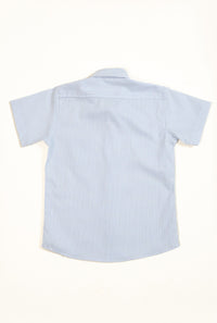 White And Blue Linning Casual Shirt